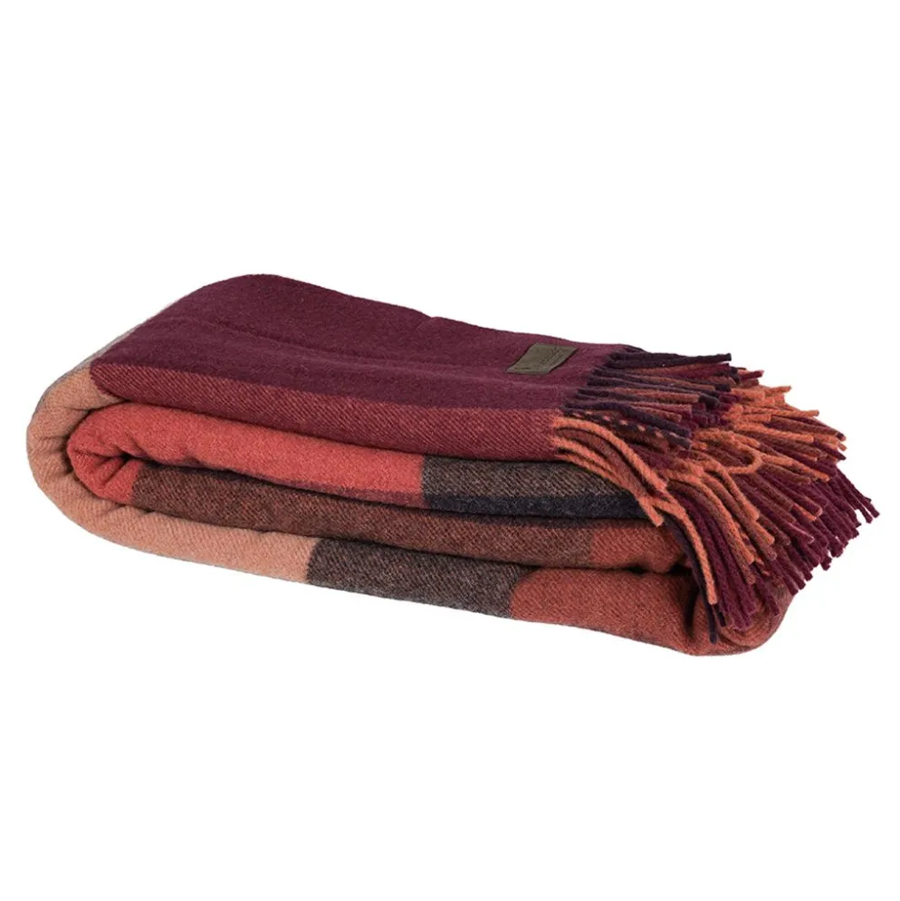 Pleasant ruby ullpläd