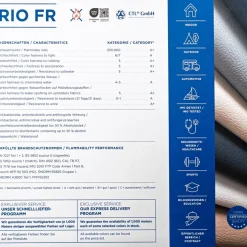RIO Dark Brown Fuskskinn | Certifierad, Slitstarkt & lättskött