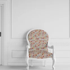Romantic offwhite jacquard