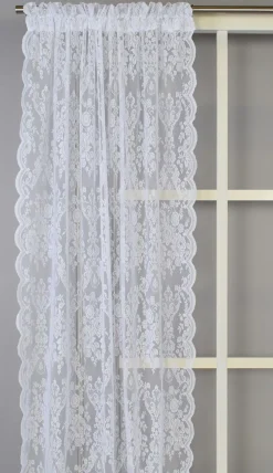 Rosanna vit spetsgardiner