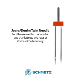Schmetz tvillingnål Jeans