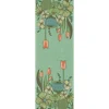 Soft Green löpare 35x100 - Ekologisk bomull i gröna toner