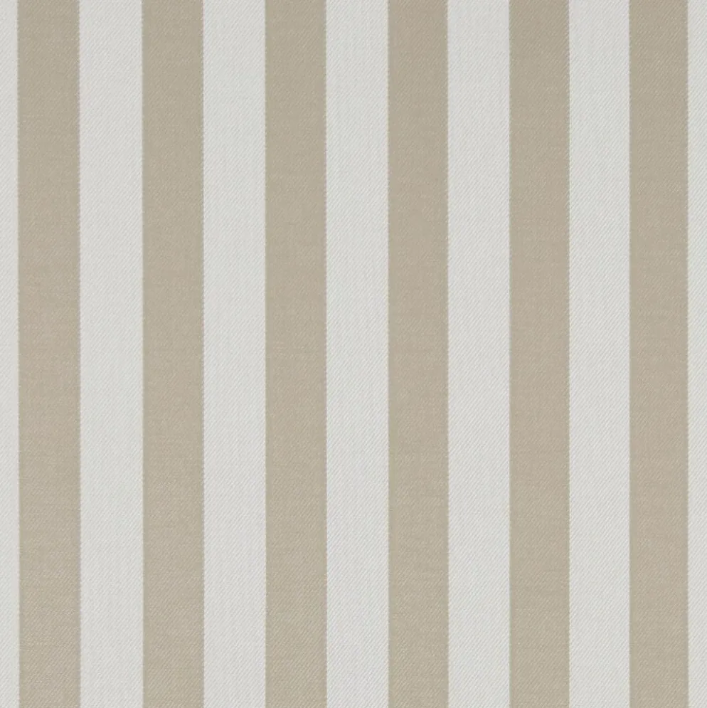 Straight Line outdoor beige randigt jacquardtyg
