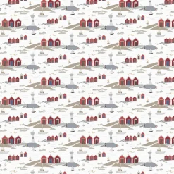 Textilvaxduk Kust offwhite