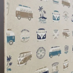 Tyg med VW buss och palmer - California Paradise