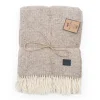 Ullpläd Glasgow beige 130x170 cm