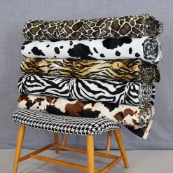 Velboa giraff brun