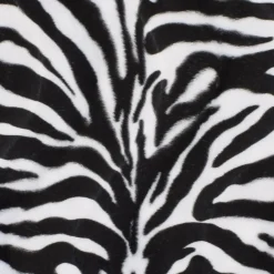 Velboa vit zebra