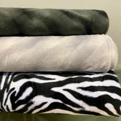 Velboa vit zebra