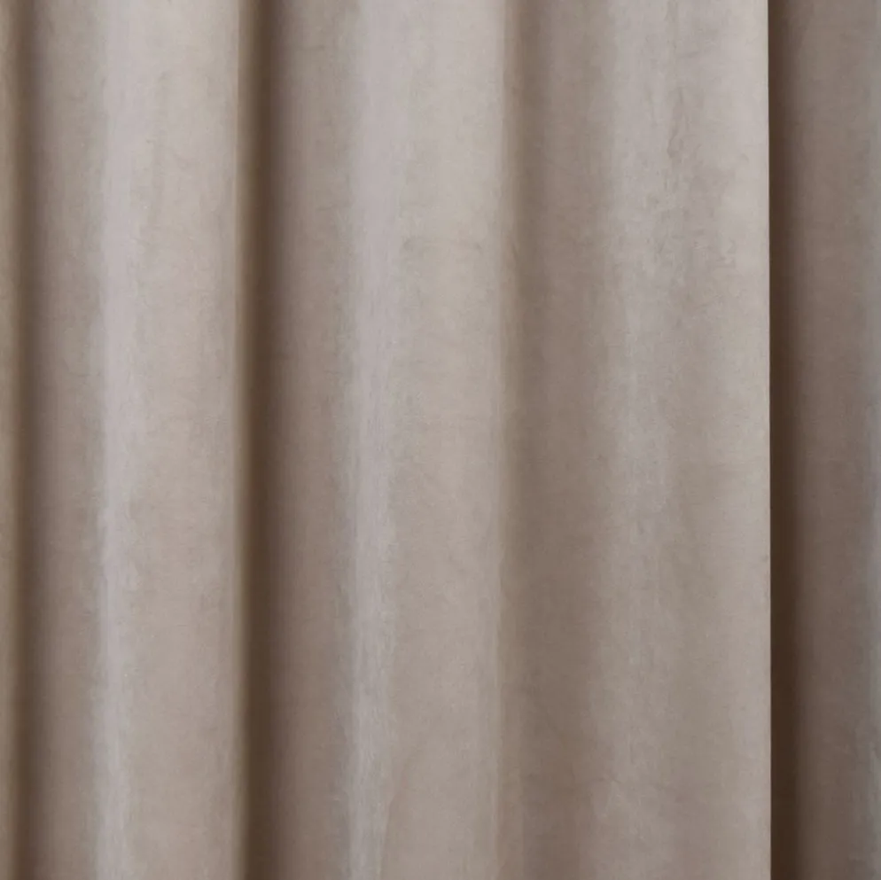 Velvet sand enfärgat sammetstyg