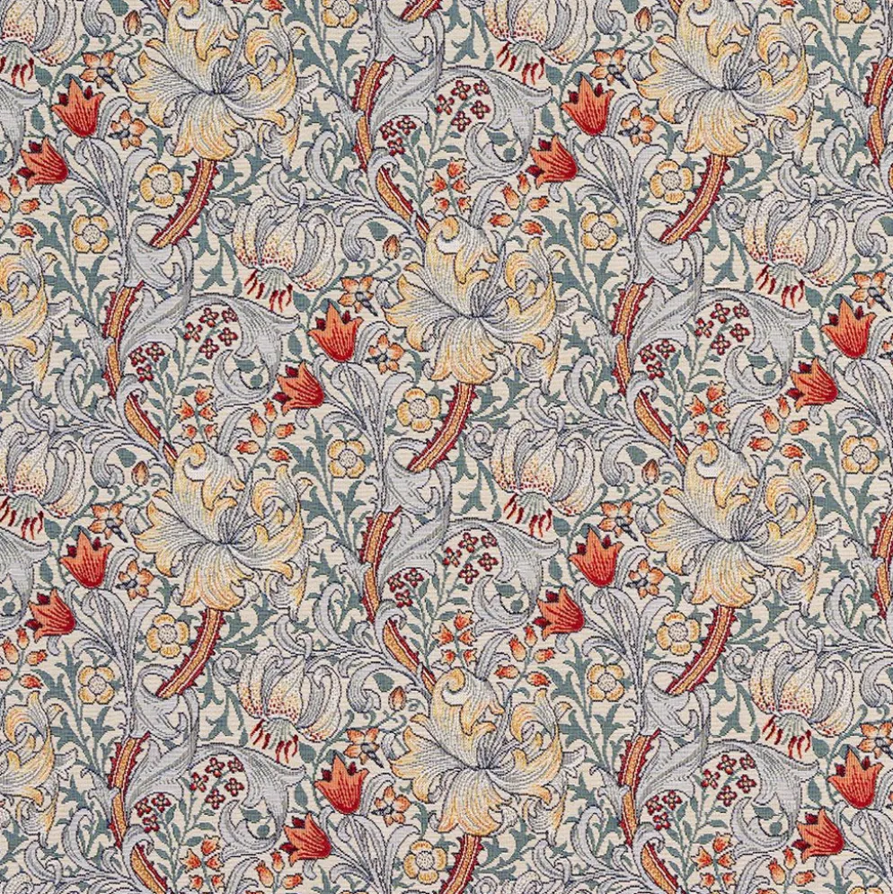 Verdelis beige-ljusblå gobeläng