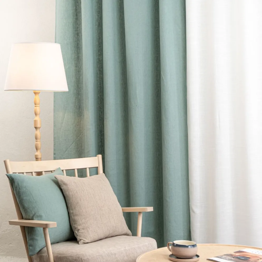 Verone Linne Aqua – Stentvättat 100 % Lin