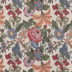 Vintage flora – gobelängtyg i klassisk stil för möbler & inredning
