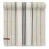 Wove beige löpare 35x120 cm – Randig bordslöpare