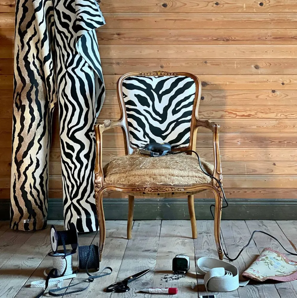Zebra möbeltyg